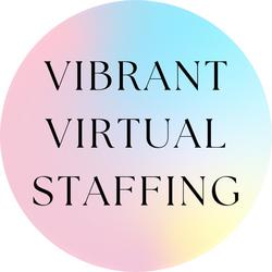 Vibrant Virtual Staffing  logo