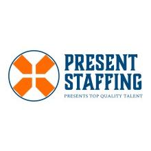 Present Staffing logo