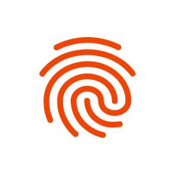Fingerprint logo